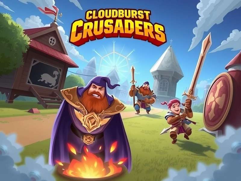 Cloudburst Crusaders gameplay screenshot